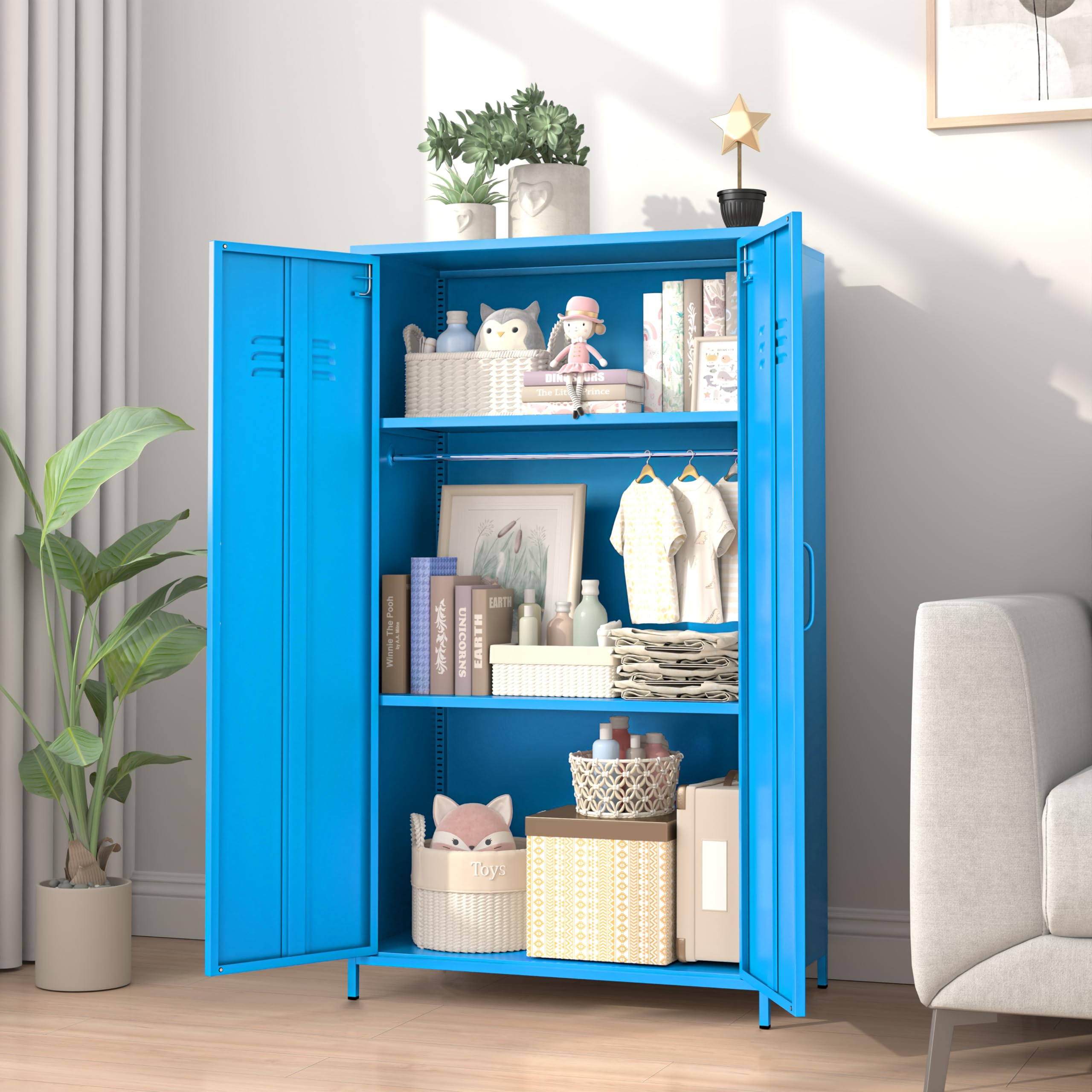 ネイバーフッド　CHANGING ROOM FOR KIDS Amazon.com: erosoei 2 Door 51.3